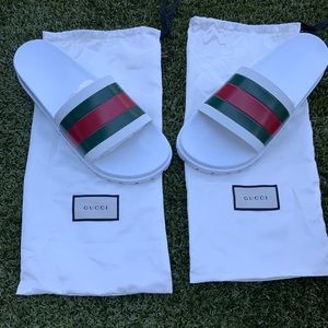 MENS GUCCI SLIDES